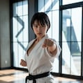 空手女子 3枚目
