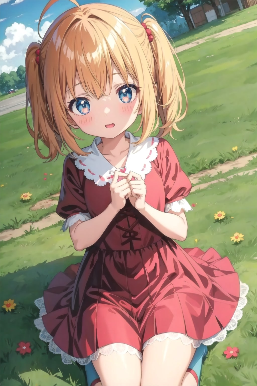 ひざまくらとか、してみる？ | の人気AIイラスト・グラビア