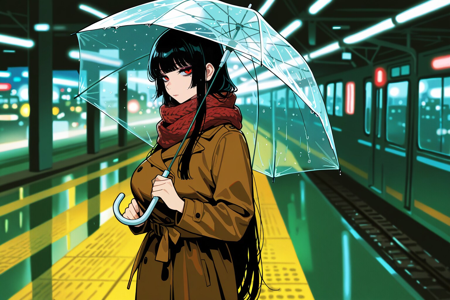 冬の雨