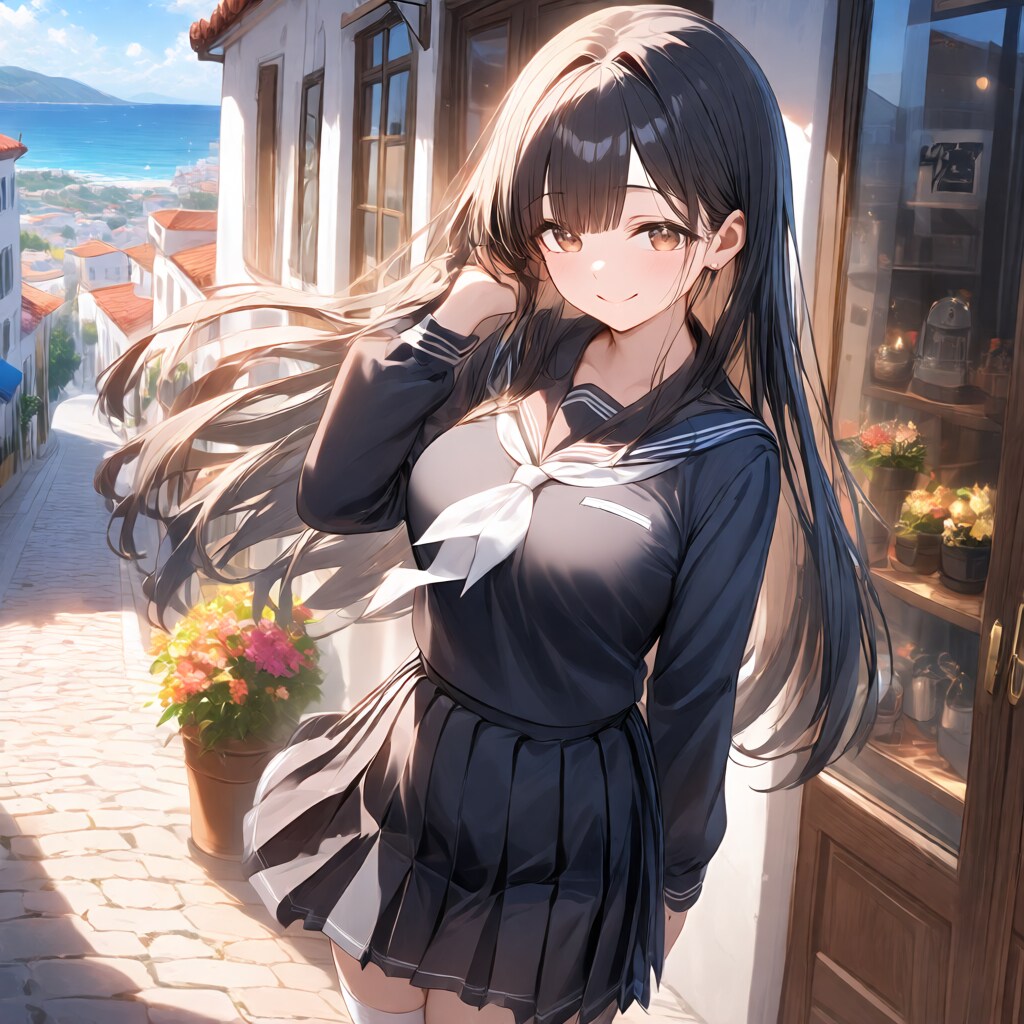 黒髪