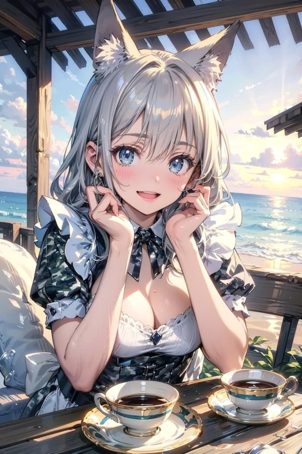 トレカのカモフラウルフちゃん🐺✨