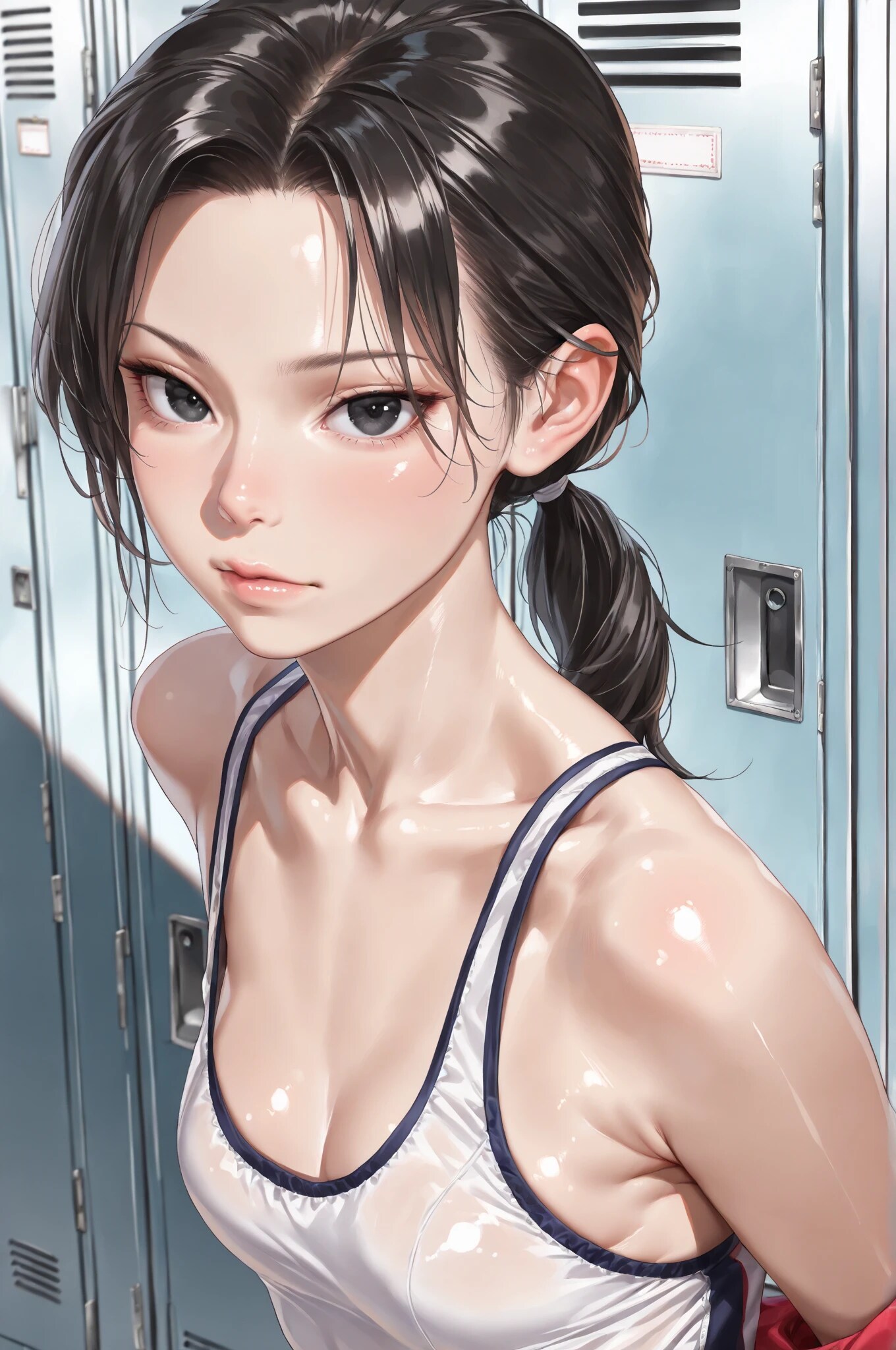 目のやりどころに困る…