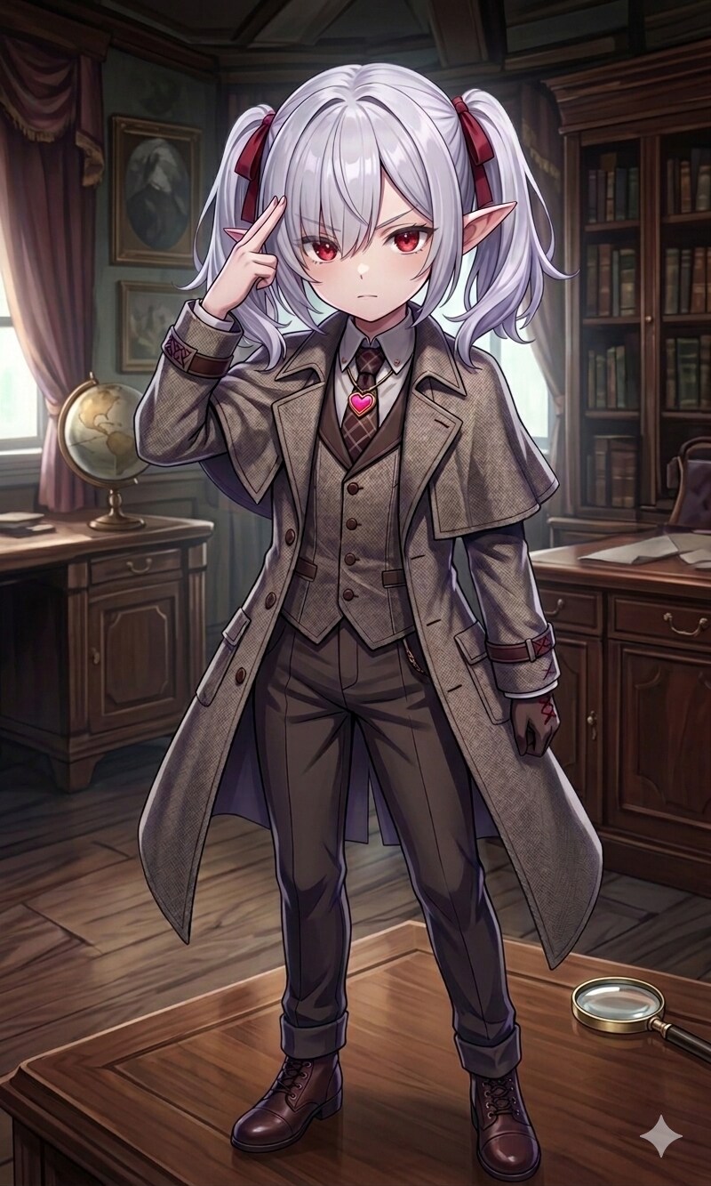 探偵のシロネさん