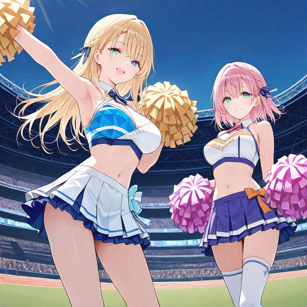 GPU学園チア部のメンバーです