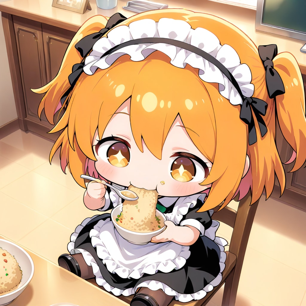 HARPYのチャーハンを食べる