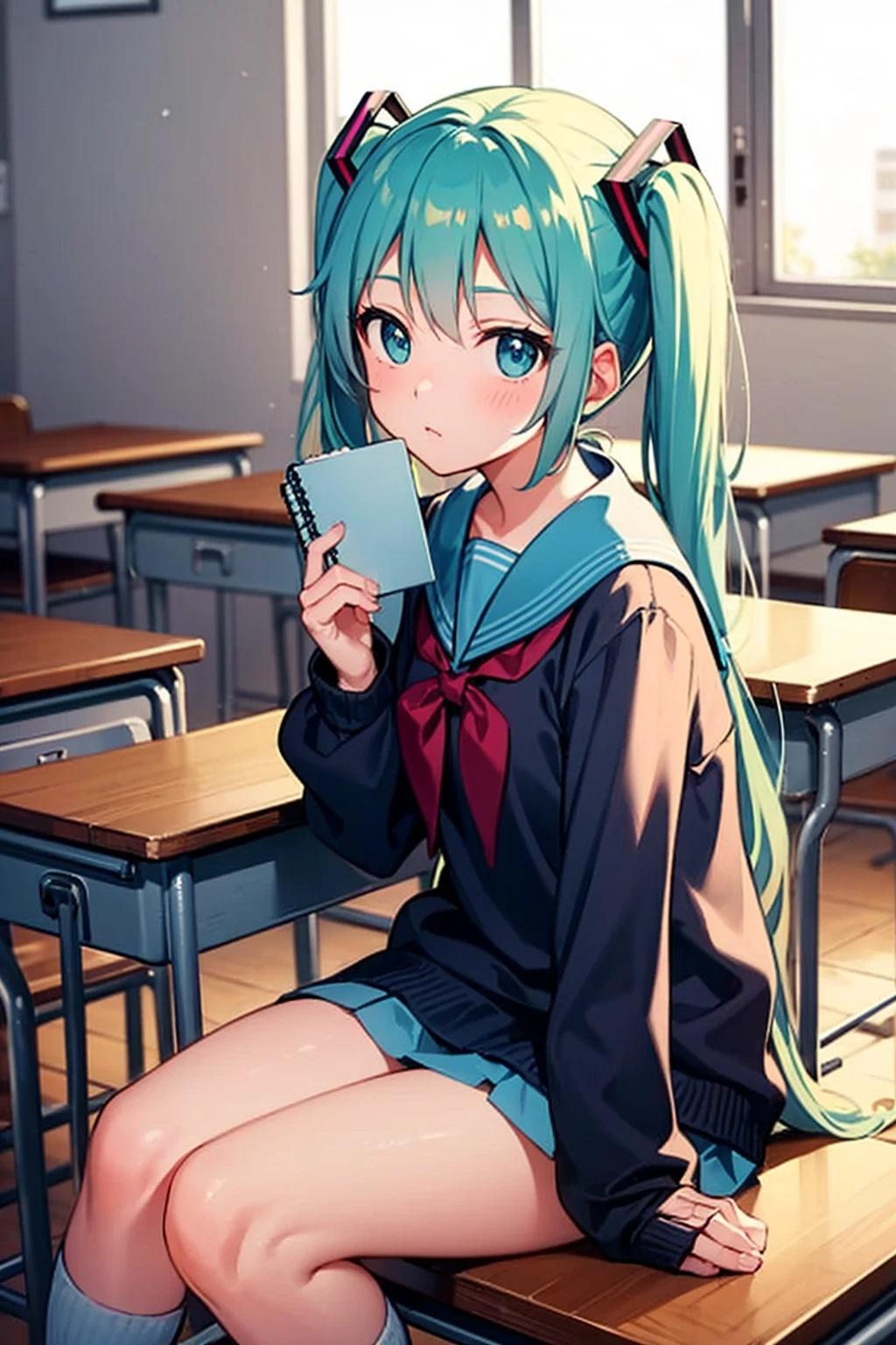 放課後のミクさん
