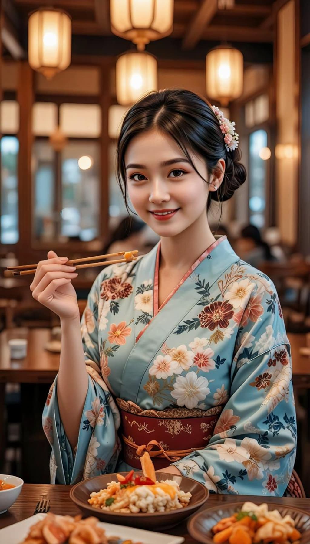 和服の君