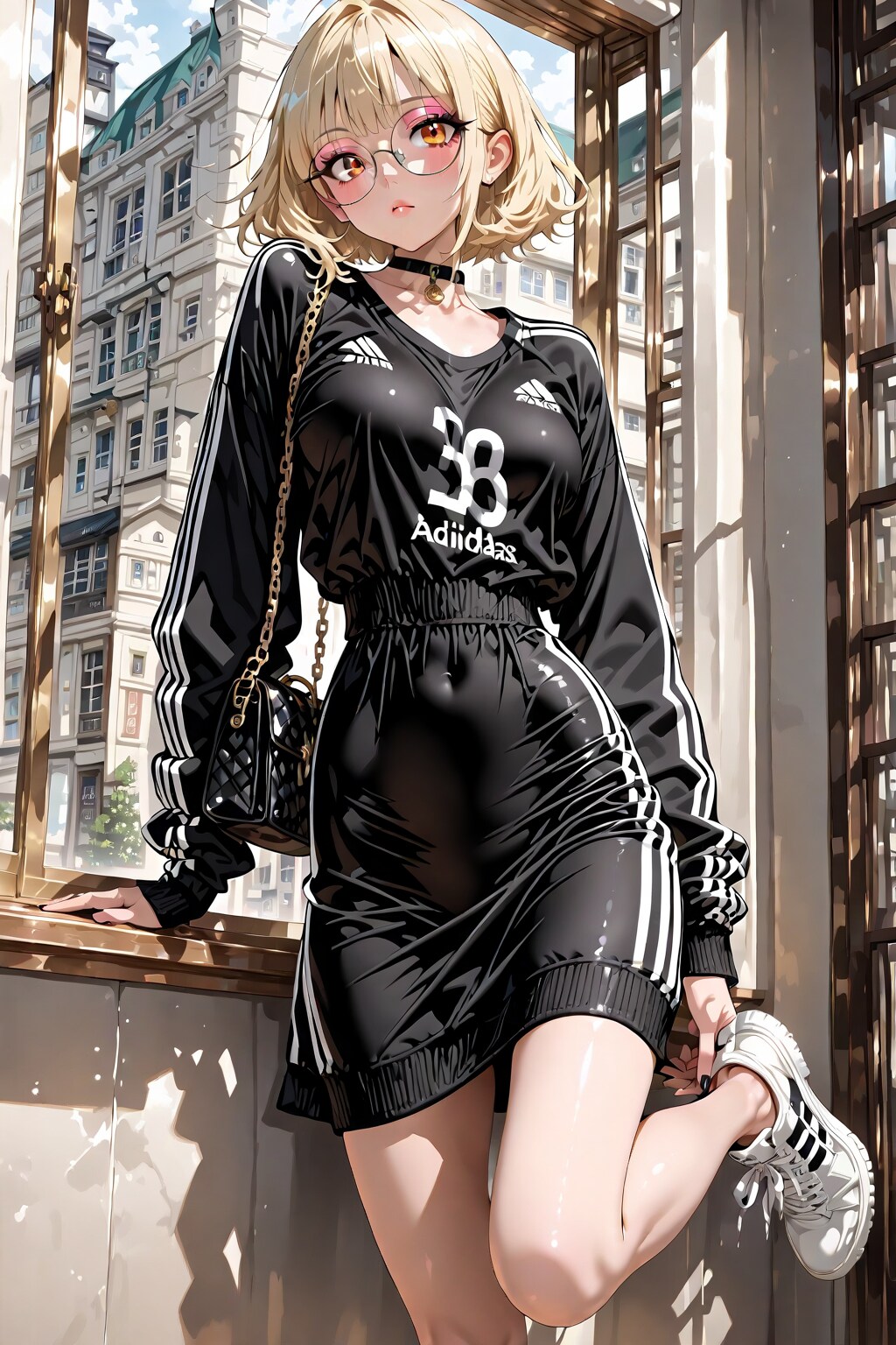 ジャージワンピの彼女