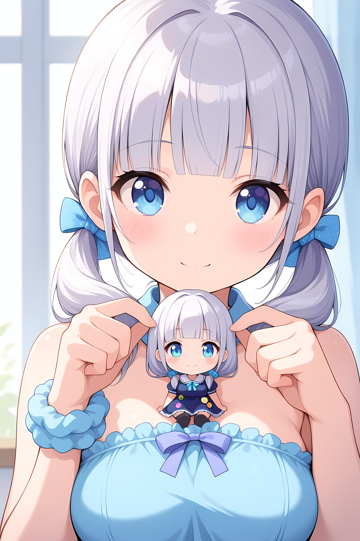 ちびキャラと一緒