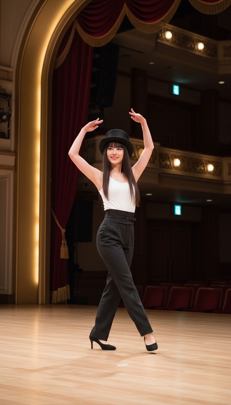 リアルかっこかわいいダンサー姫神英梨菜の東京宝塚劇場公演