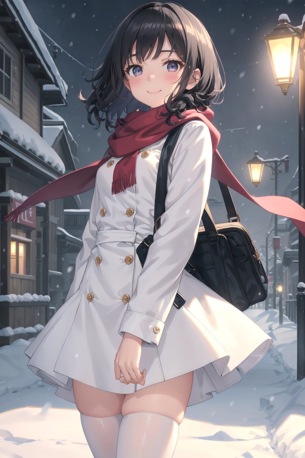 雪の日デート