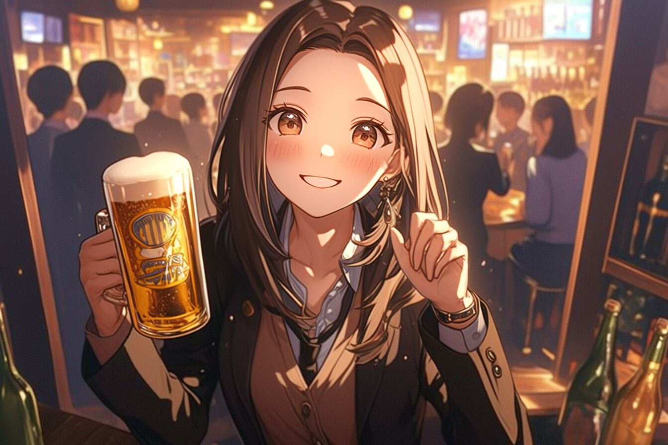 乾杯‼️🍻✨211 | の人気AIイラスト・グラビア