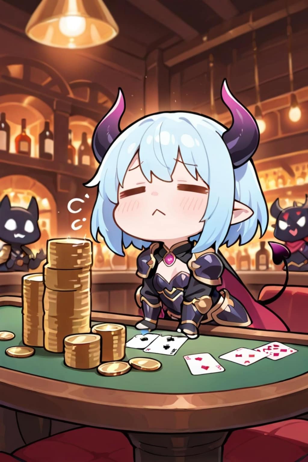 魔人の青髪ちゃん