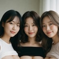 三者三様おっぱい❤︎ 3枚目