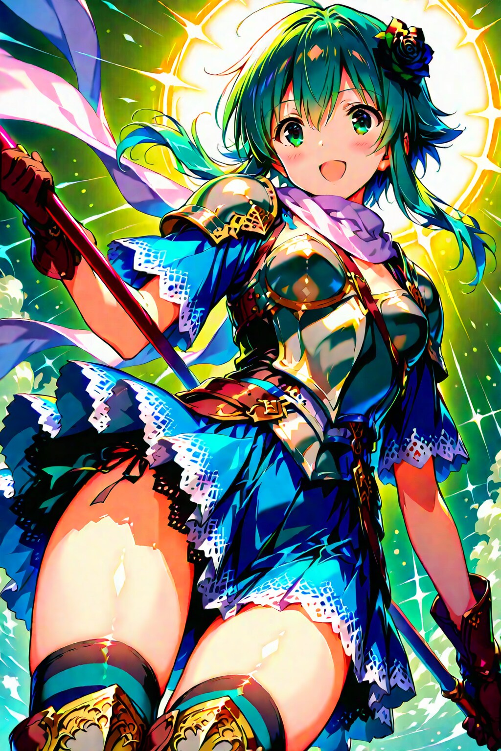 後光の槍使いちゃん