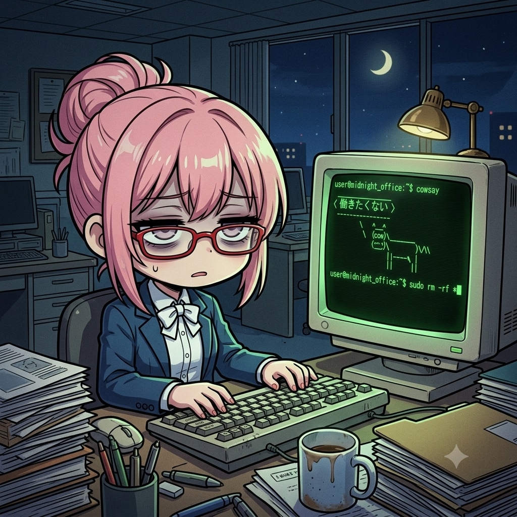 (うちの子縛り)72.「る」→「ルーチンワーク」namiki_json