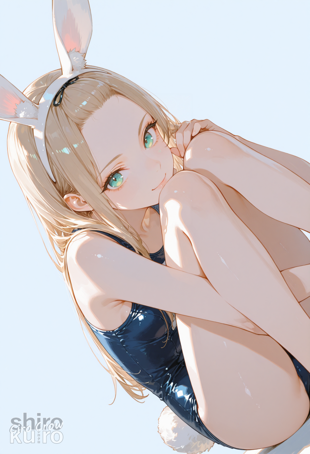 スク水×うさ耳