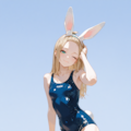 スク水×うさ耳 9枚目