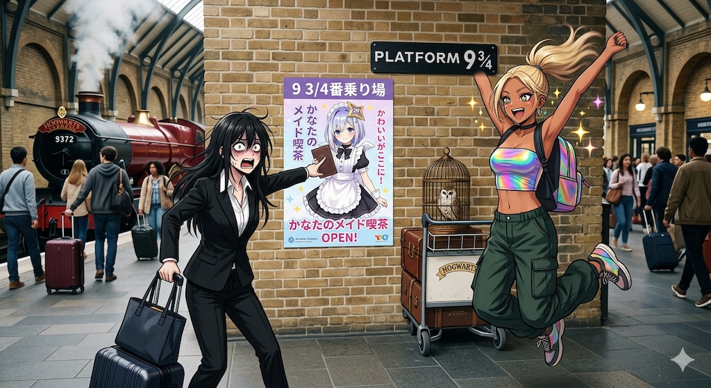かなたんがメイド喫茶に？！！！！