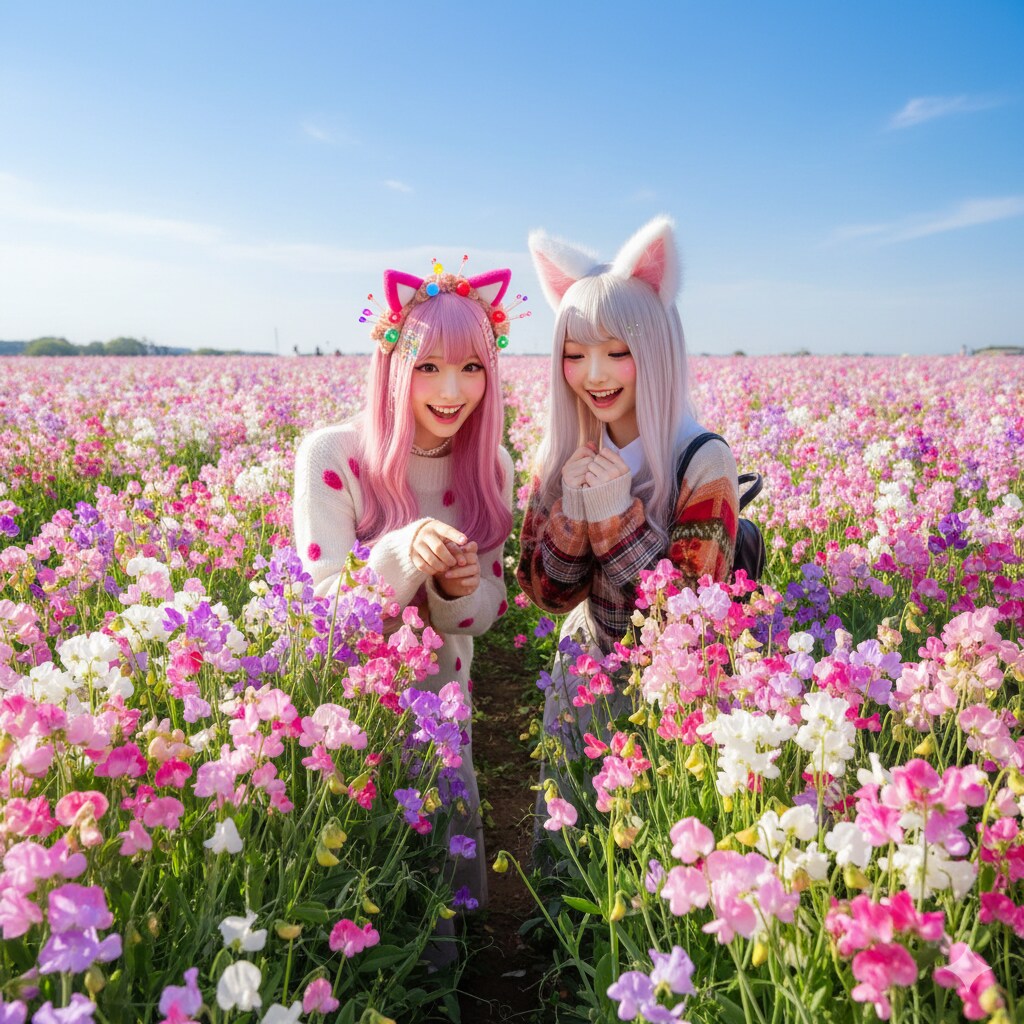 スイートピーの日