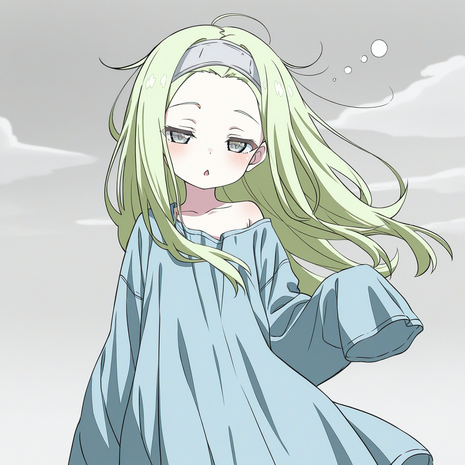 十種雲形：層雲ちゃん | の人気AIイラスト・グラビア