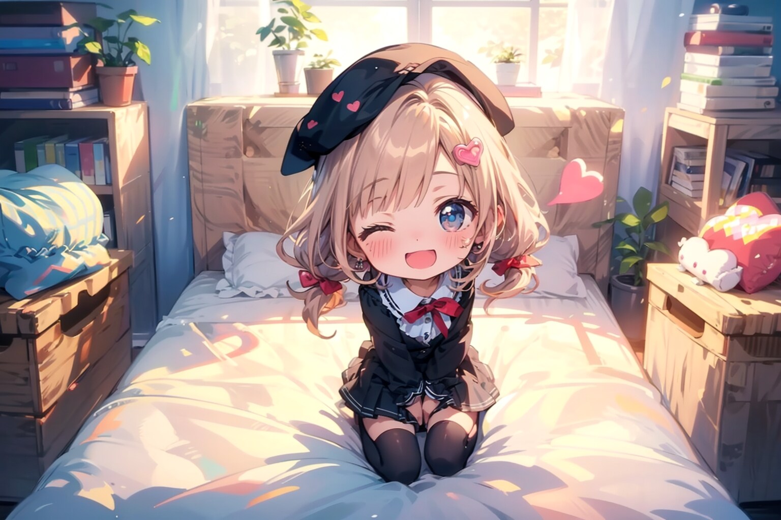 う・うん、ごめ-ん。 | の人気AIイラスト・グラビア