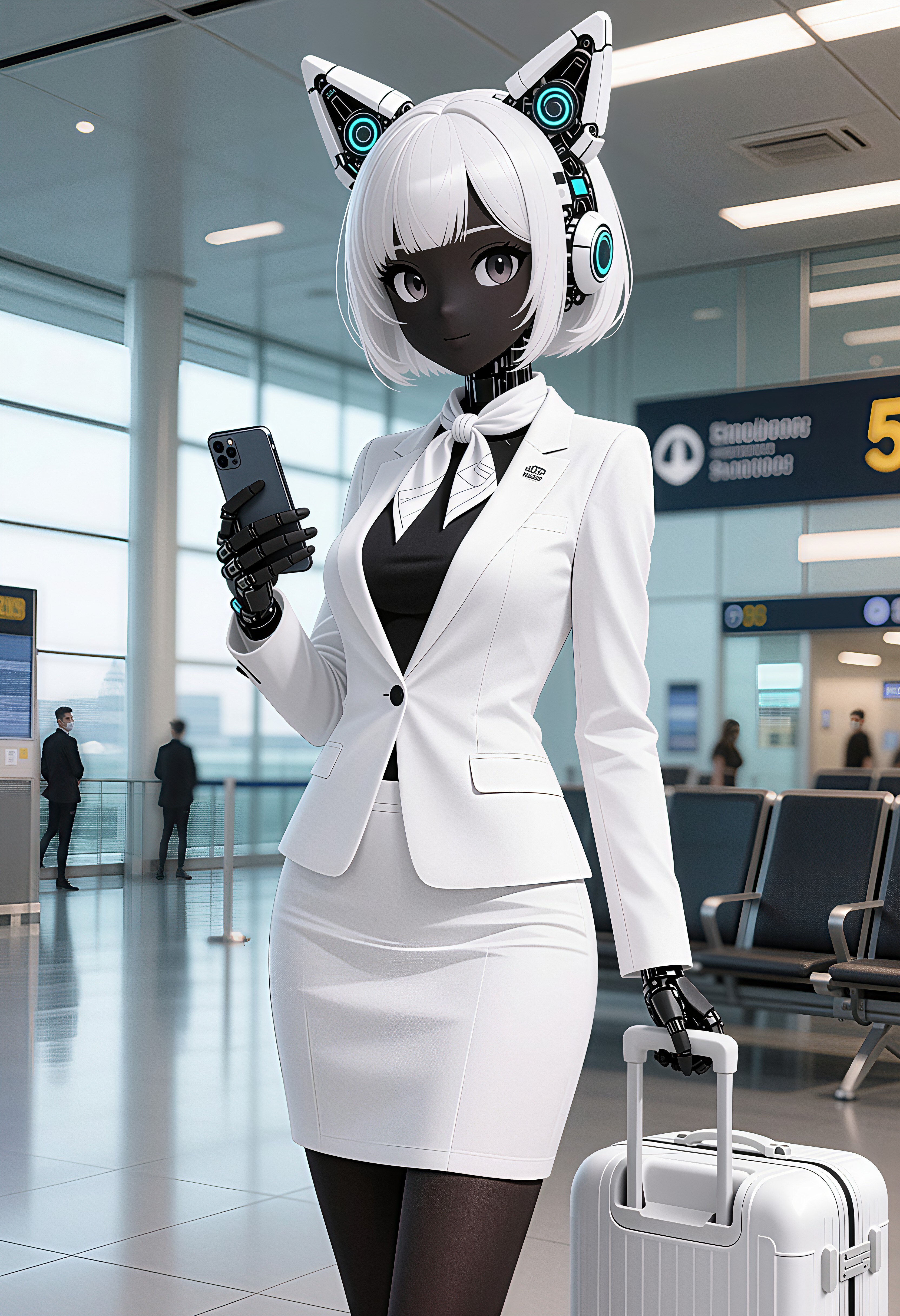 メカ娘3296号 | の人気AIイラスト・グラビア