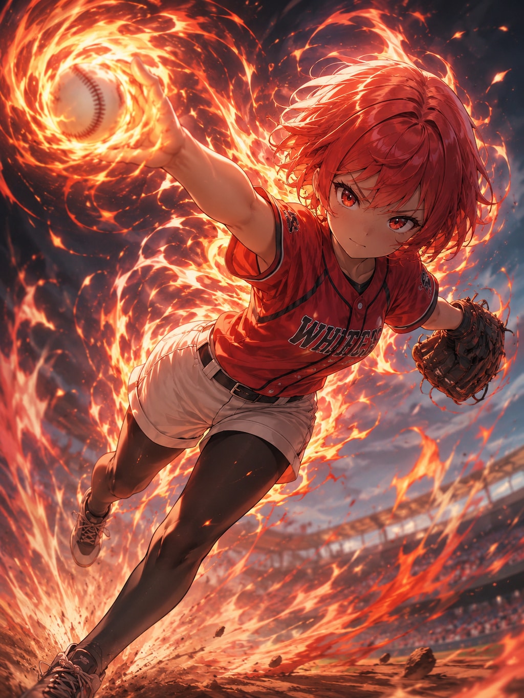 スポーツで立ち塞がるあかねちゃん