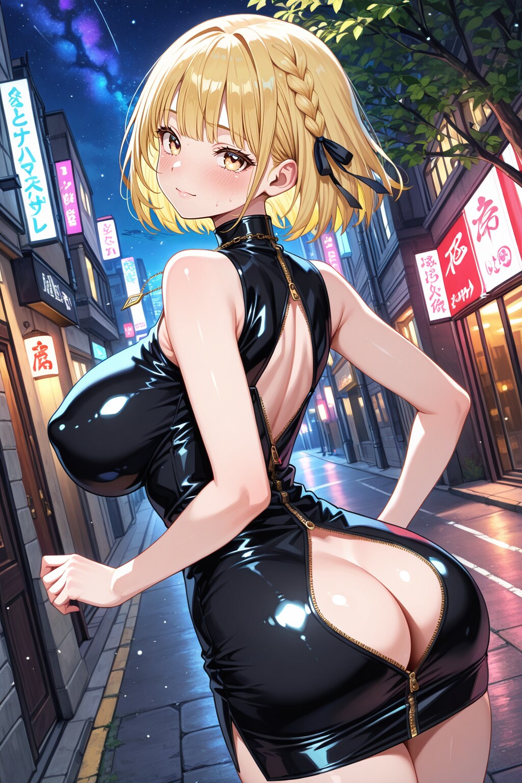 ボディコンHALOちゃん（ファスナー壊れ）