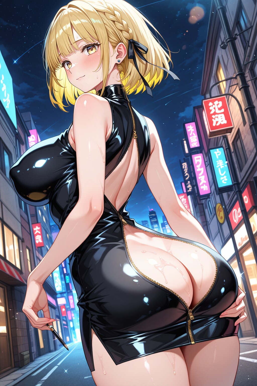 ボディコンHALOちゃん（ファスナー壊れ）