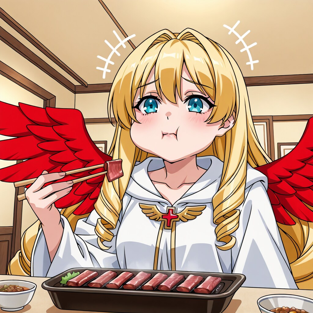 焼肉熾天使ちゃん | の人気AIイラスト・グラビア