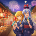 Ｖ4,5フル　東方　夏祭り 4枚目