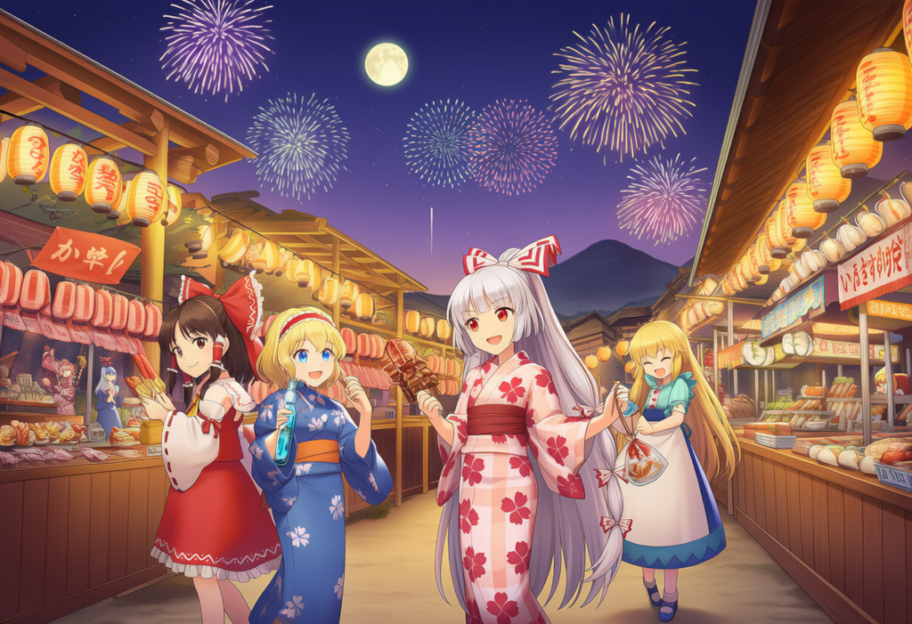 Ｖ4,5フル　東方　夏祭り