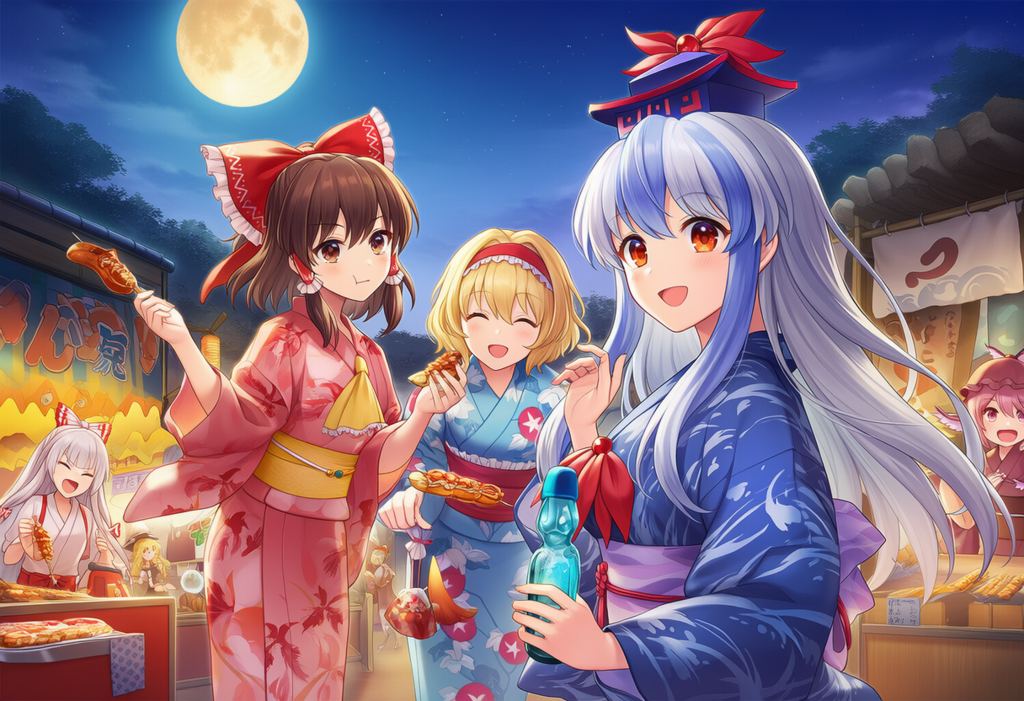 Ｖ4,5フル　東方　夏祭り