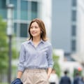 ワイドパンツ女子004《オフィスカジュアル》 9枚目