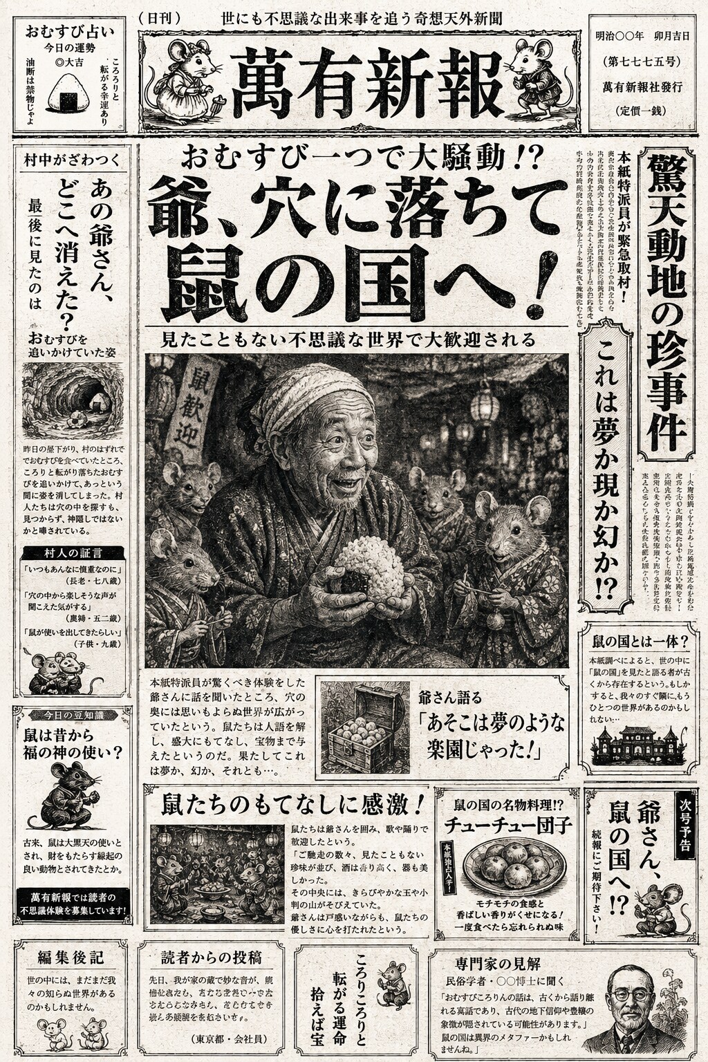 おむすびころりんのニュース