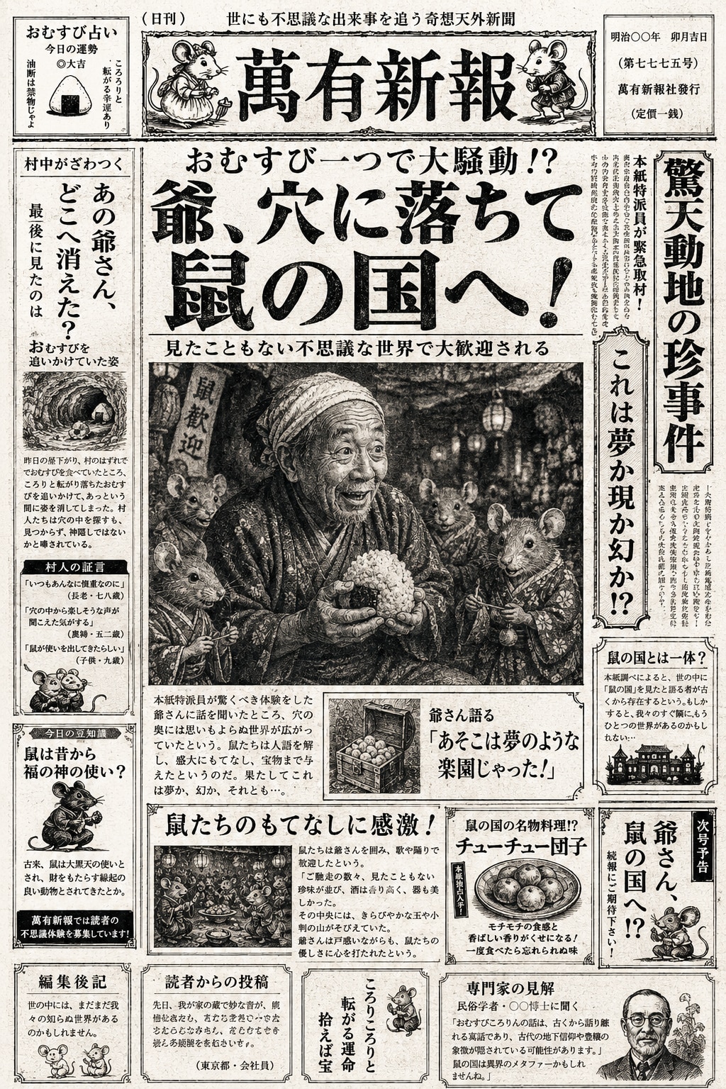 おむすびころりんのニュース