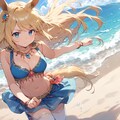 砂浜追い切り 2枚目
