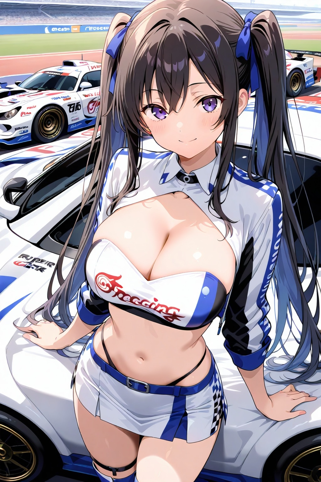 美少女レースクイーン | の人気AIイラスト・グラビア