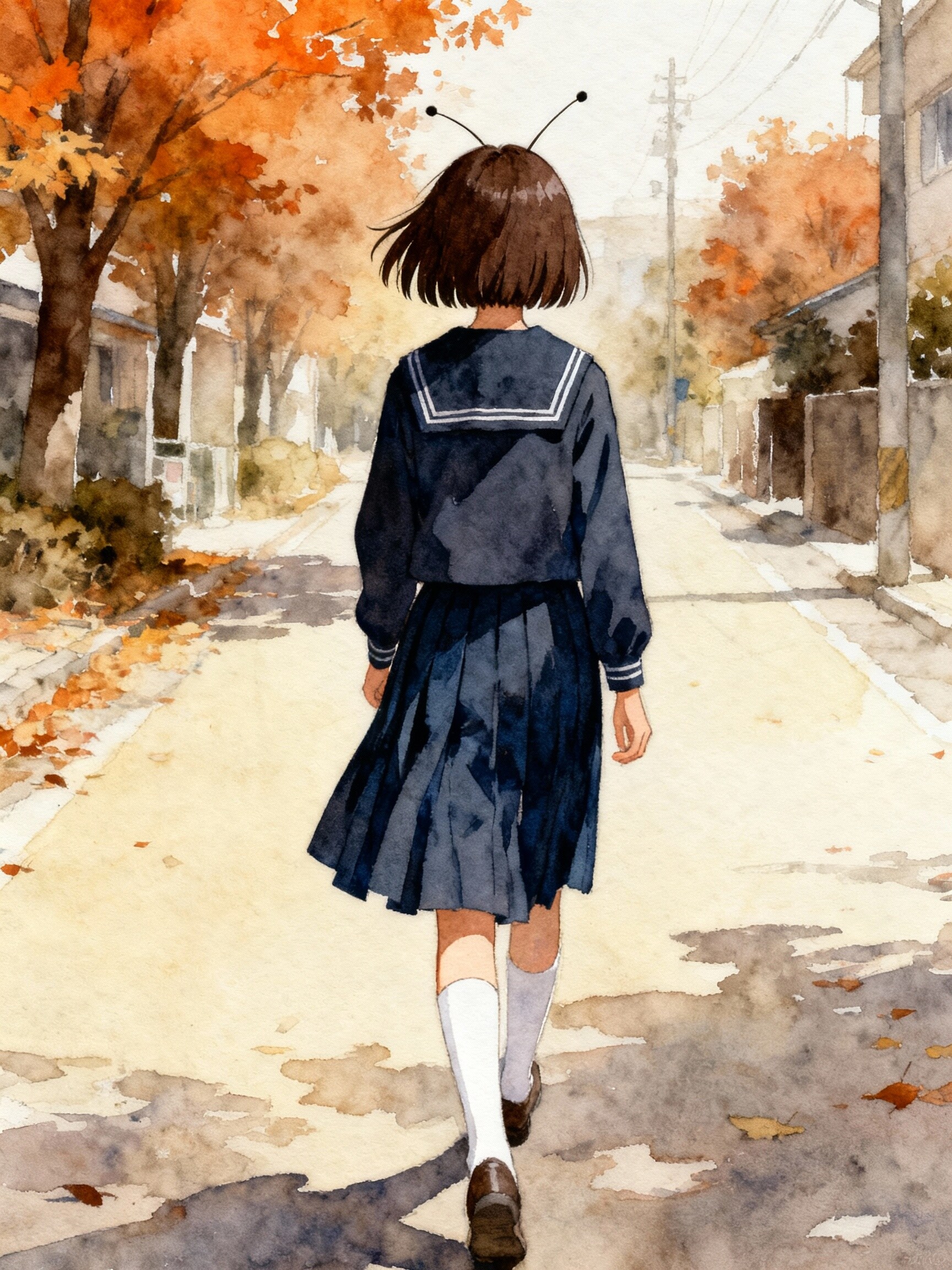 アンテナヘア | の人気AIイラスト・グラビア