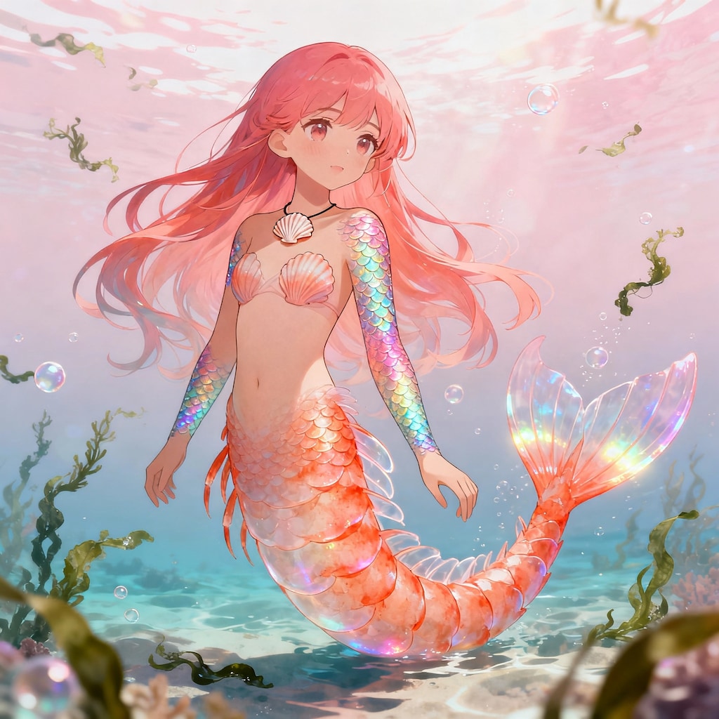 蝦人魚少女_Seedream