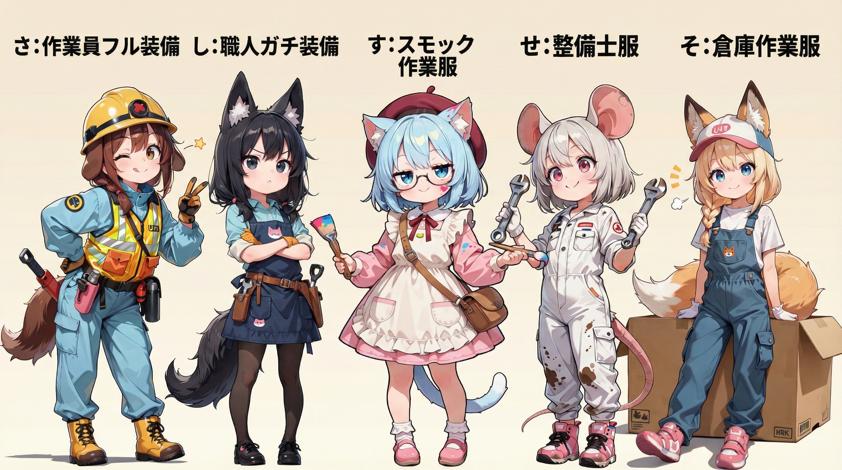 ３月２９日は作業服の日 | の人気AIイラスト・グラビア