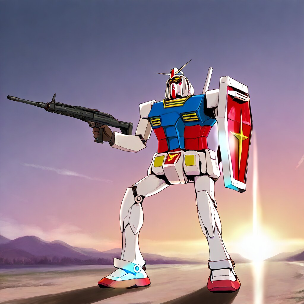 ガンダム暁に立つ！