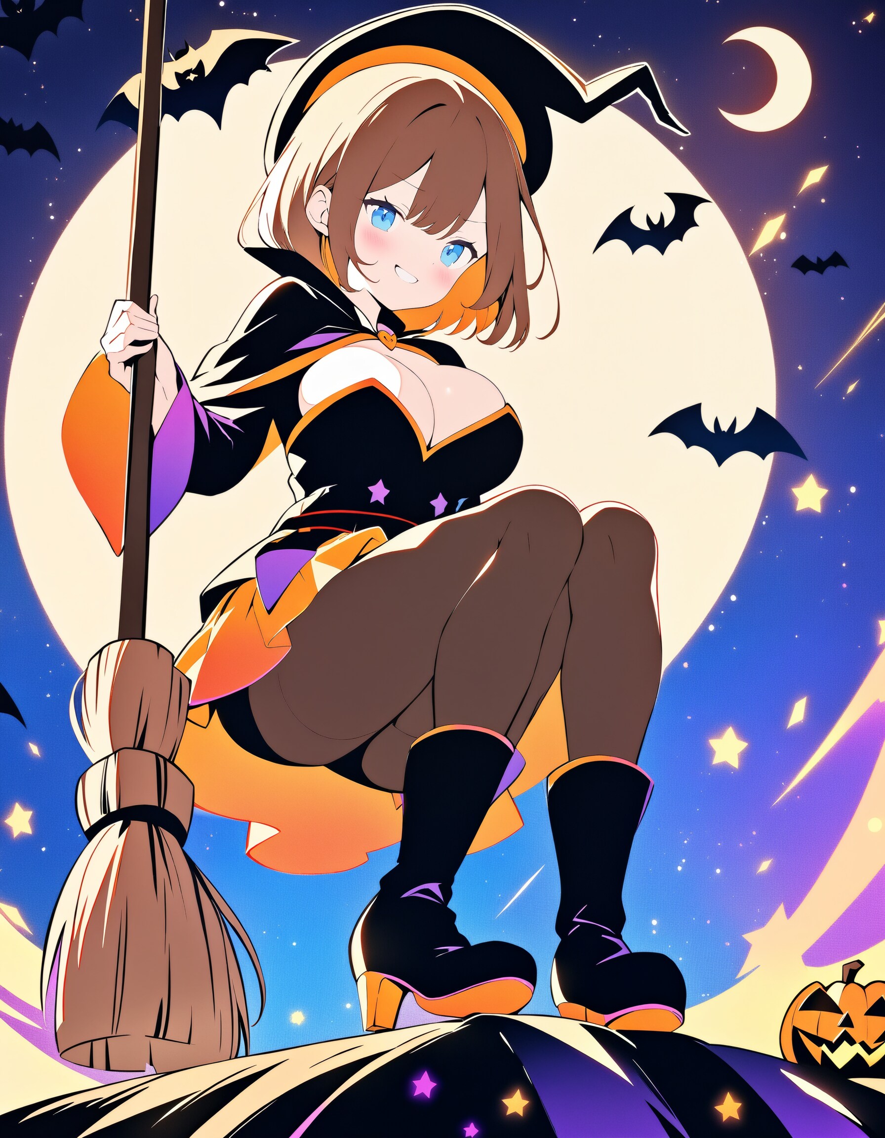 ハロウィン魔女姉さん２XL | の人気AIイラスト・グラビア