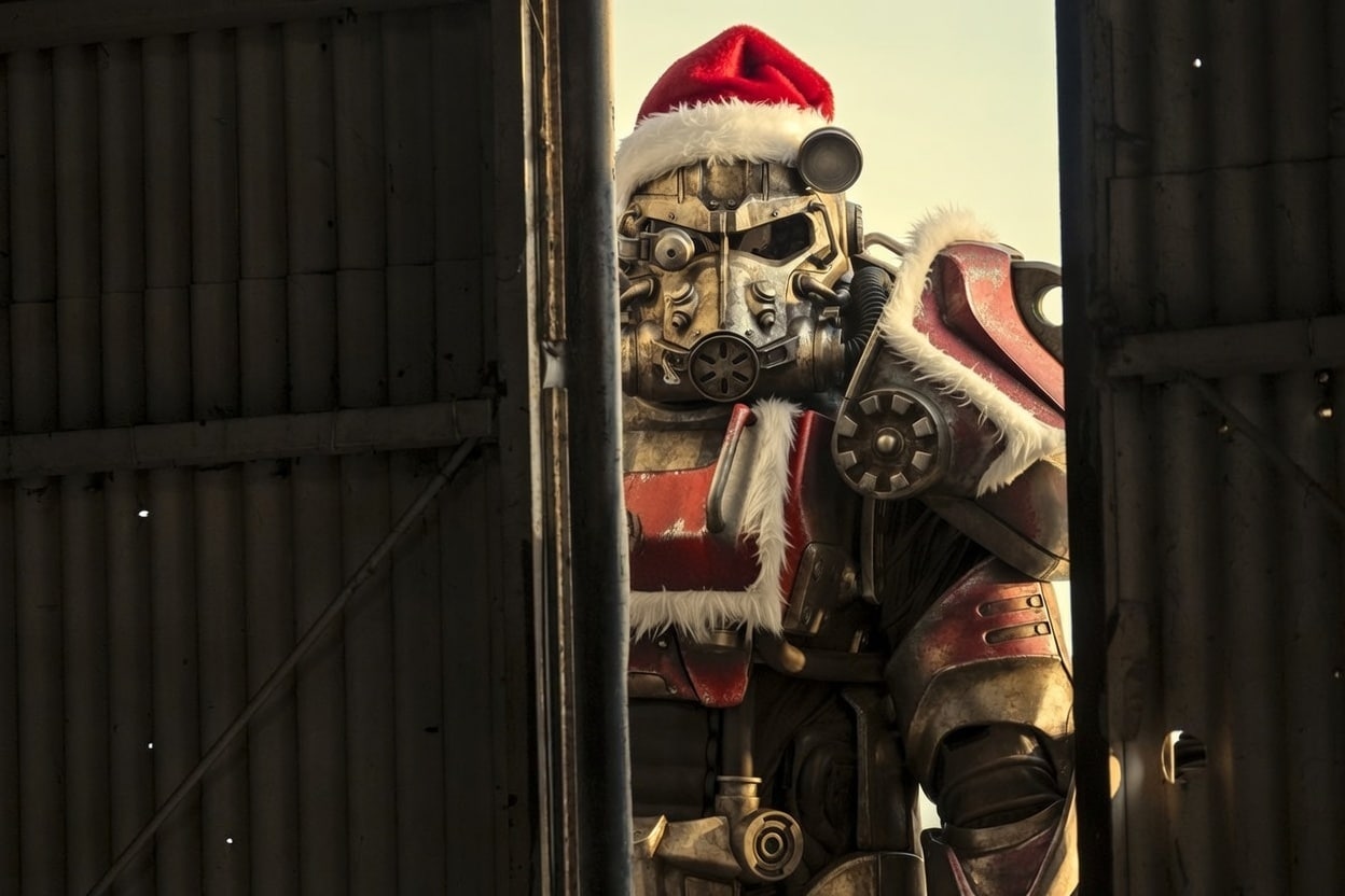 遅れてきたサンタパワーアーマーさん(ヽ''ω`) | の人気AIイラスト・グラビア