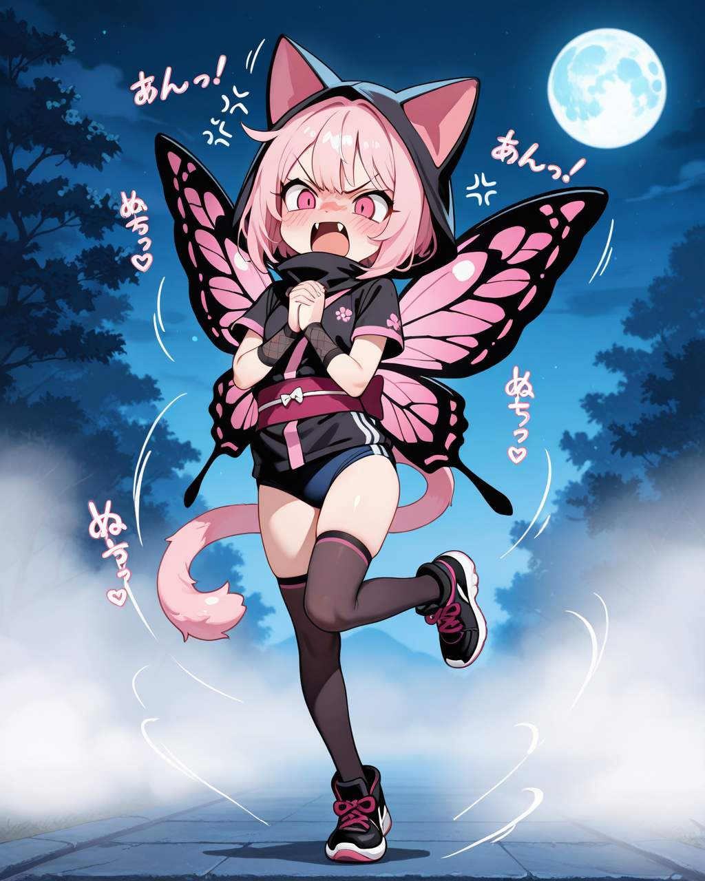 忍法胡蝶の舞！！