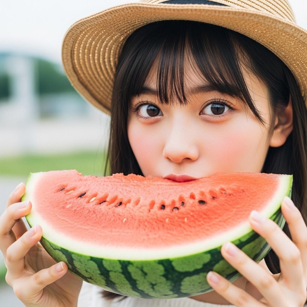 スイカ大好き