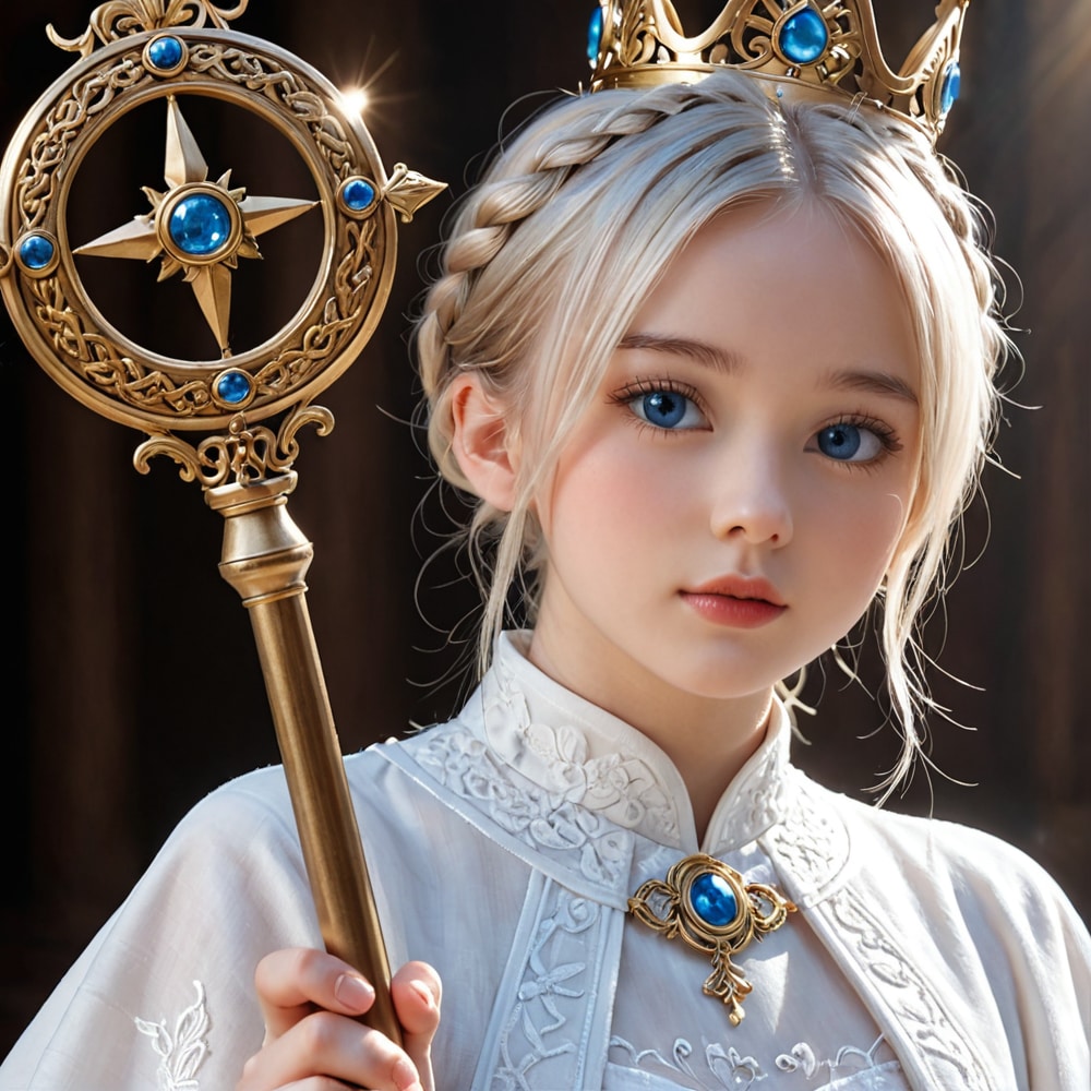 祈りを捧げるプリーステス