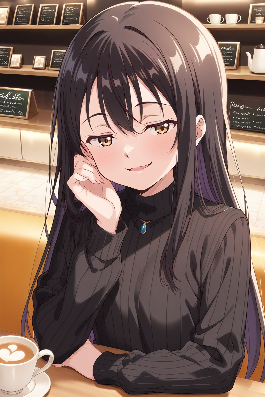 得意げな女の子