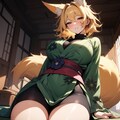 全年齢向けに服装弱体化（？）された化け狐 4枚目